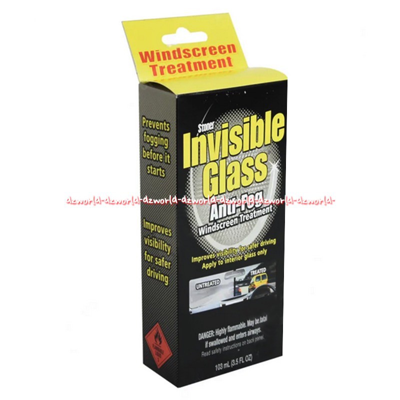 Stoner Invisible Glass Anti Fog Cairan Membersihkan Menjernihkan 103ml