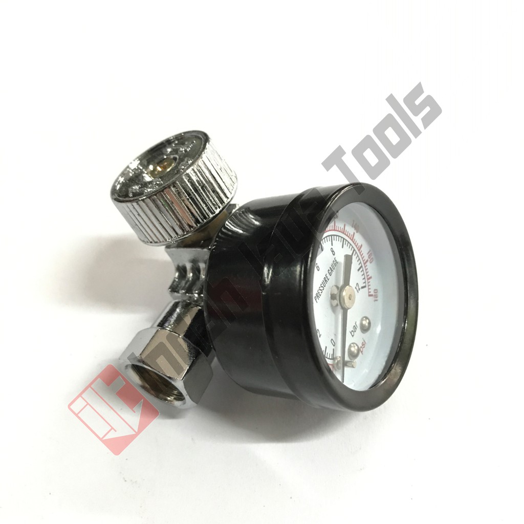 Regulator Spray Gun Air With Pressure Gauge - Pengatur Tekanan Angin Manometer