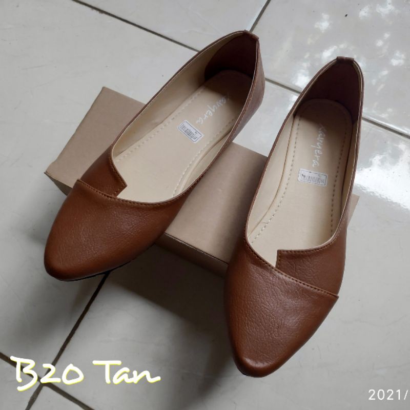 Borneo Sepatu Wanita Flat Flats Flatshoes HH07 dan B20