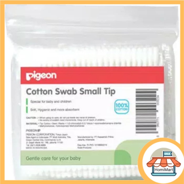 homimart I PIGEON Cotton Buds / Cotton Bud Anak Bayi isi 100 - Cotton Swab