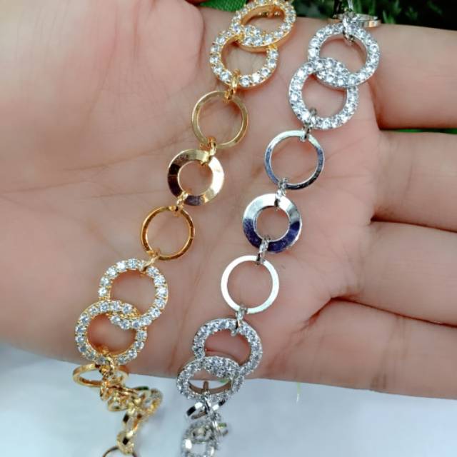 Gelang Lapis Emas 18k