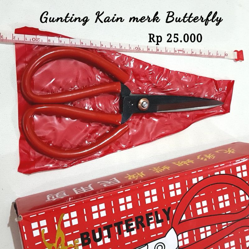 Gunting Kain merk Butterfly Gunting Kodok