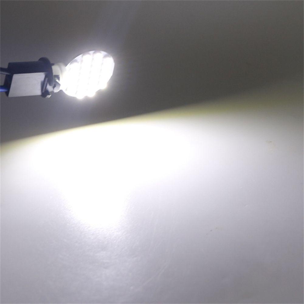 Populer 4 Pcs Lampu Plat Lis 4 Pcs Lampu Bohlam 12V COB LED Dome Map