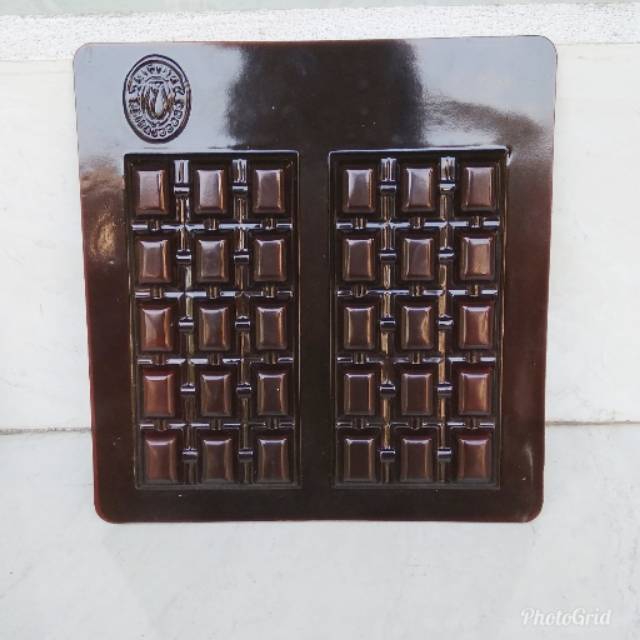 Cetakan coklat bar cokelat mould/cetakan fondant/cetakan coklat kotak delfi