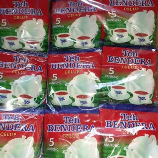 

TEH BENDERA CELUP 1PACK ISI 24 SACHET