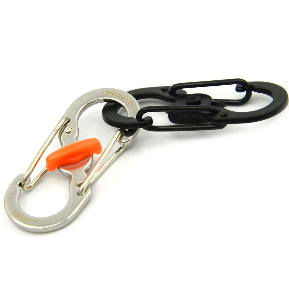 Carabiner Metal S-Biner Metal Spring Hook