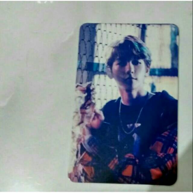 OFFICIAL PHOTOCARD BAEKHYUN COMING OVER PC