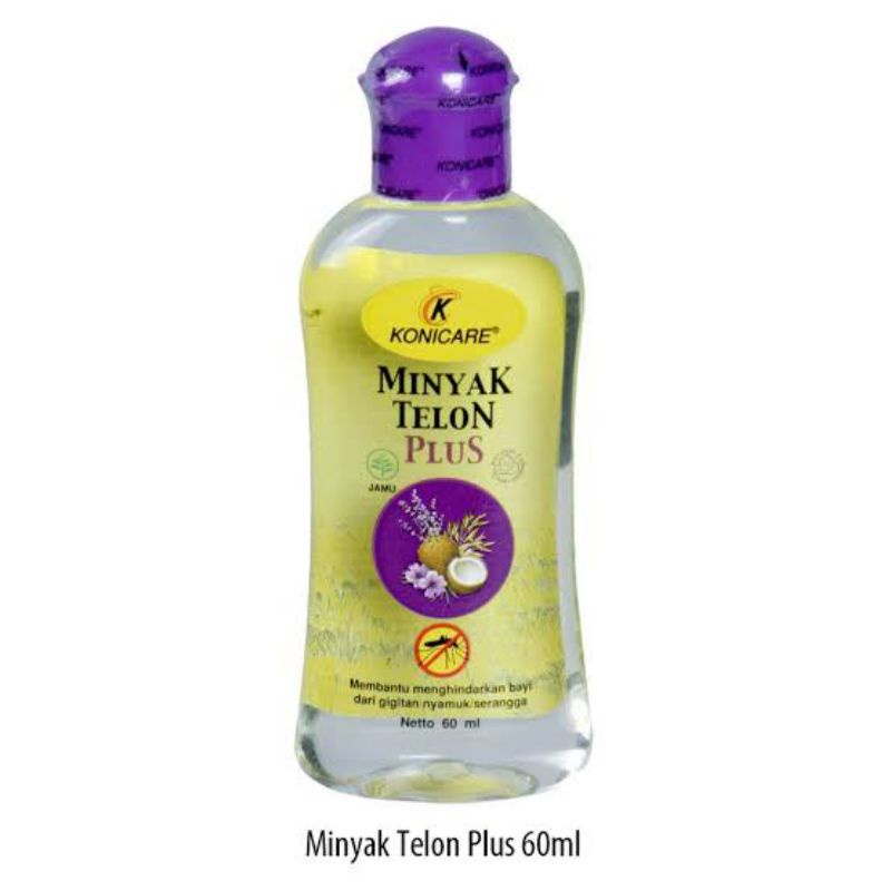 MINYAK TELON KONICARE PLUS DAN BIASA ISI 125ML I BABY OIL KONI CARE