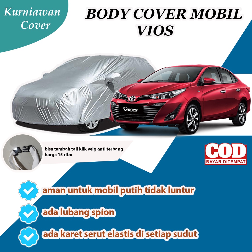 Cover Mobil / Cover Mobil vios Gen 3/ sarung mobil Vios gen 2 /cover mobil sedan vios /selimut vios