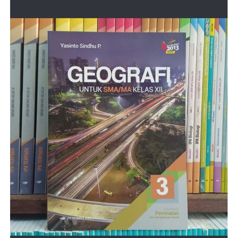 Buku Geografi Kelas XII Revisi Erlangga