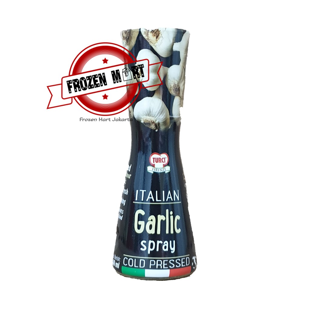 TURCI Italian Garlic Spray / Cooking Oil Spray 40 Ml