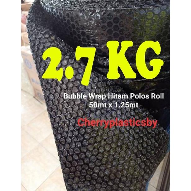 

TERLARIS 1GOJEK 1BUBBLE BUBBLE WRAP ROLL 2.7KG HITAM 125CM X 50M TEBAL DHF5143VFF
