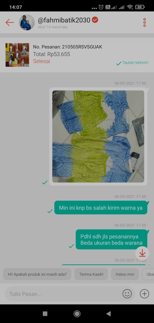 Stelan Anak(dua Warna)batik..s(56)m(60)l(70)xl(74)xxl(82)jumbo(86