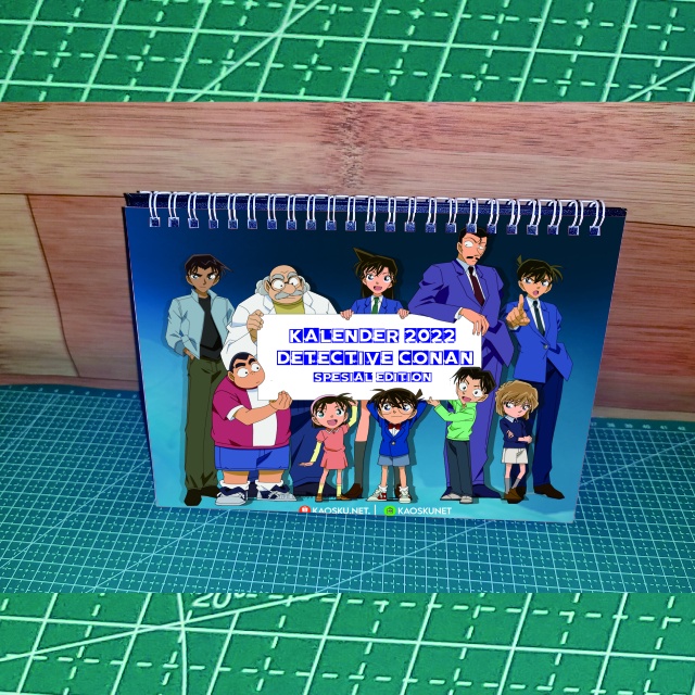 

KALENDER MEJA ANIME DETECTIVE CONAN SPESIAL EDITION