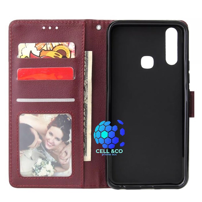 Flip cover VIVO Y12 Y15 Y17 Flip case buka tutup kesing hp casing flip case leather wallet