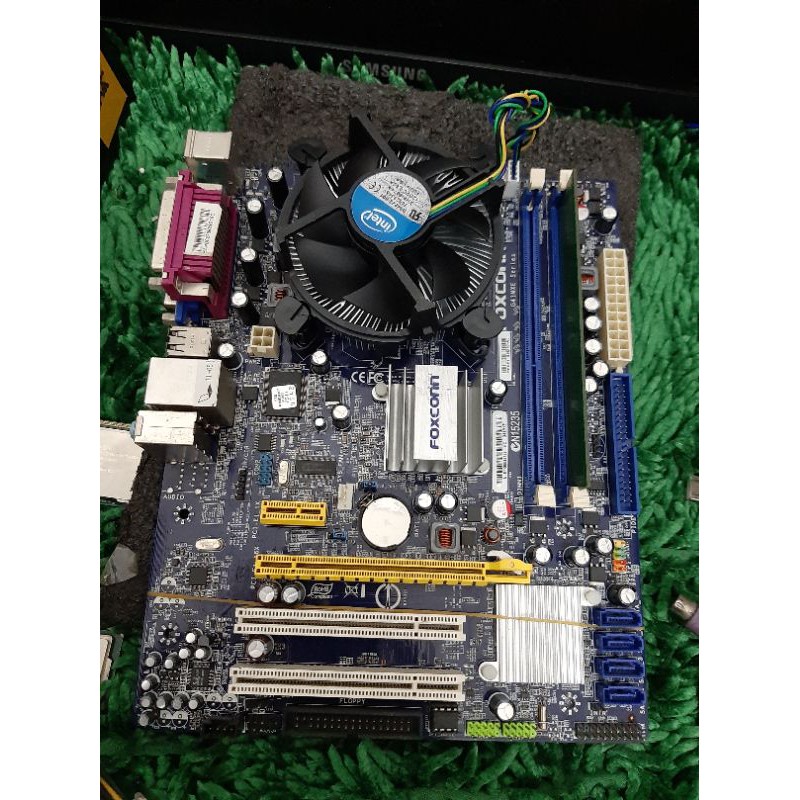 paket mainboard LGA 775 G41 ddr3 Processor C2D e8400 ram 2gb Fan