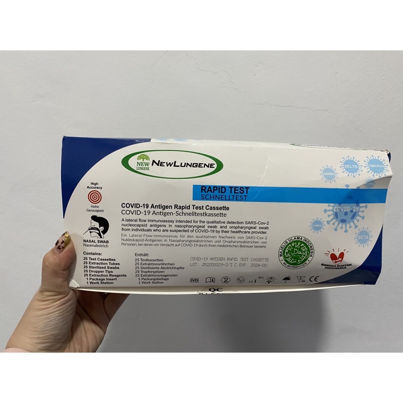 Rapid test antigen (new lungene)