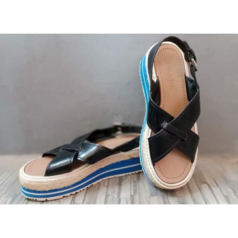 SANDAL wanita/ sandal prada original/ sandal cewek ori/sandal prada /PRADA ORIGINAL SANDAL/sandal wa