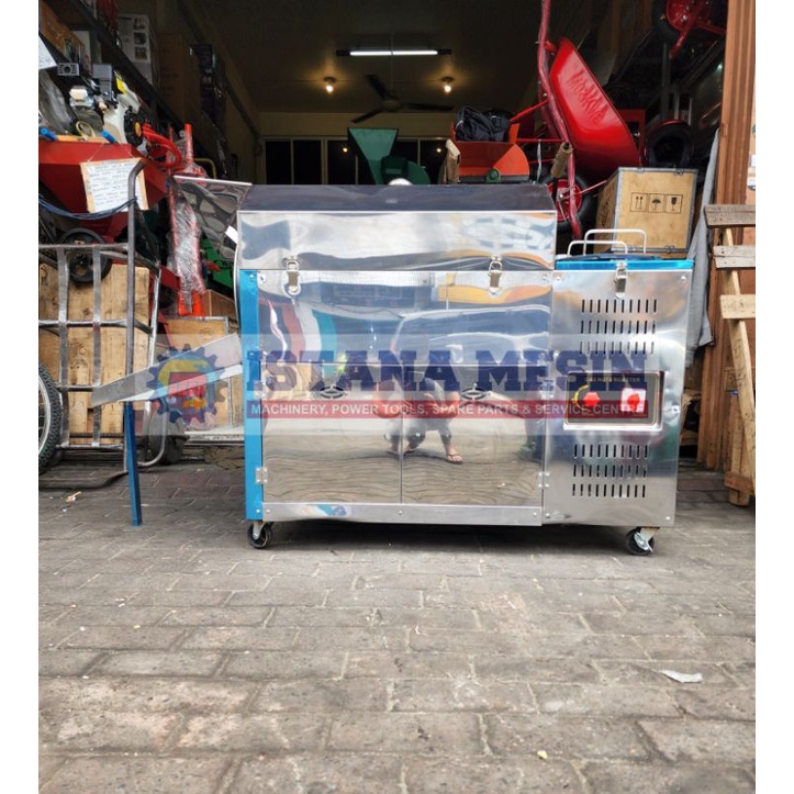 MESIN ROASTING GONGSENG KOPI KACANG REMPAH 25KG FOMAC PNR 50 S ROASTER