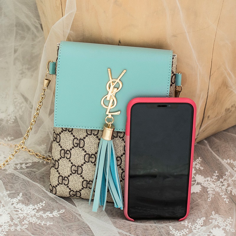Tas Selempang Wanita Tali Rantai Motif Gantungan Rumbai / Tas Abg Wanita Murah Terbaru T67