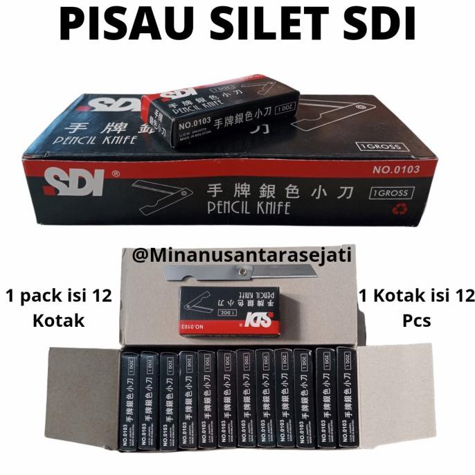 

SUPER SALE PISAU SILET SDI -HARGA PER 1 PACK