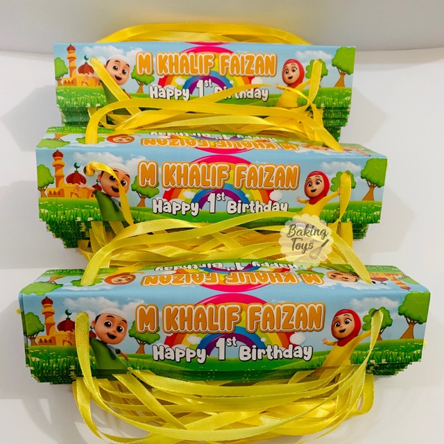 

Nusa Rara Label Kemasan Goodie Bag / Hampers / Plastik Snack / Kantong Snack