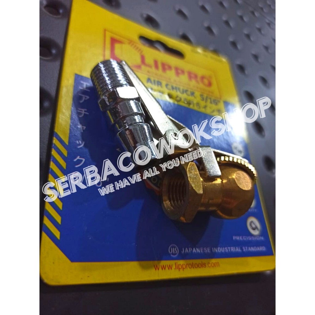 Lippro Air Chuck Isian Angin 5/16 Inch Model Keong Airchuck Coupler Termurah Berkualitas