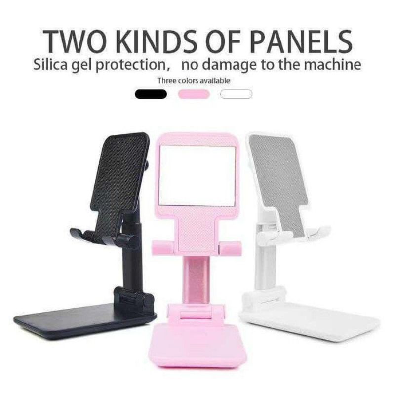 STAND HOLDER PHONE HOLDER LIPAT FOLDING DESKTOP MOBILE/ PENYANGGA DUDUKAN HP