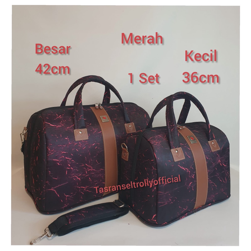 Tas Pakaian untuk wanita Polo Interclub besar&amp;kecil 1set 100%original