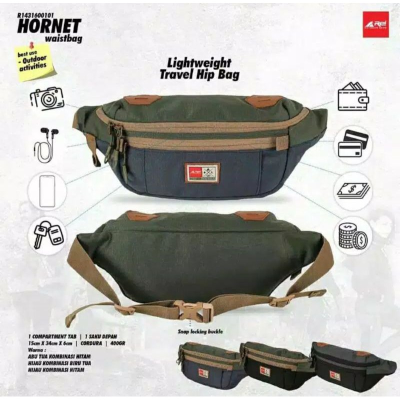 Tas Selempang Rei Hornet - Ori100%