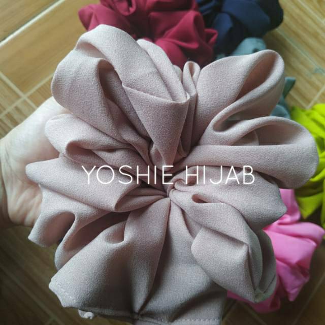 (1KG=30PCS)SCRUNCHIE CEPOL HIJAB IKAT RAMBUT CEPOL DIAMOND