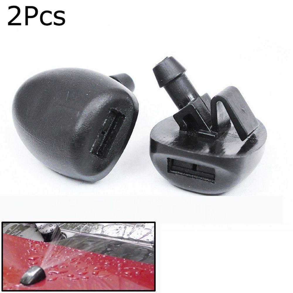 SUYO PEUGEOT 2pcs Nozzle Wiper Kaca Depan Kendaraan Praktis Auto Jet Washer Untuk Peugeot407 206 207