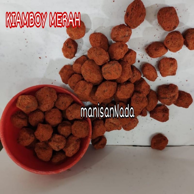 

Manisan Kiamboy Merah Ada biji 500gr