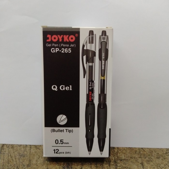 

Produk Pulpen Joyko Q Gel 265 Hitam/Pack Hot Sale