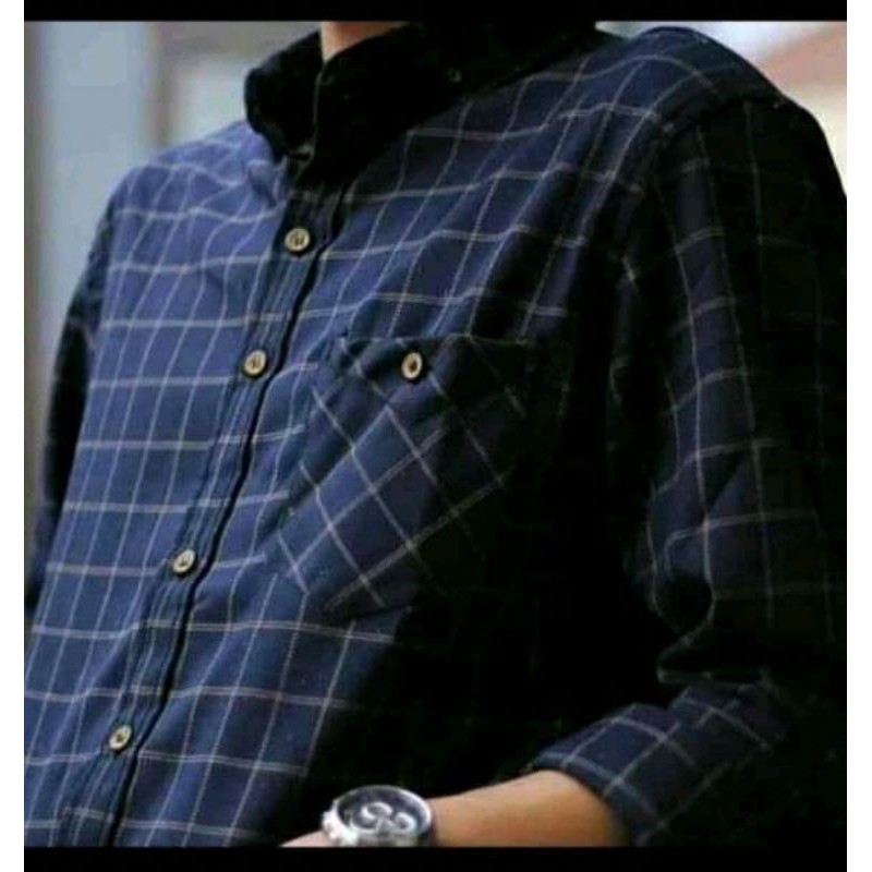 Kemeja flanel pria lengan panjang/kemeja pria/kemeja lengan panjang/kemeja termurah/kemeja terlaris