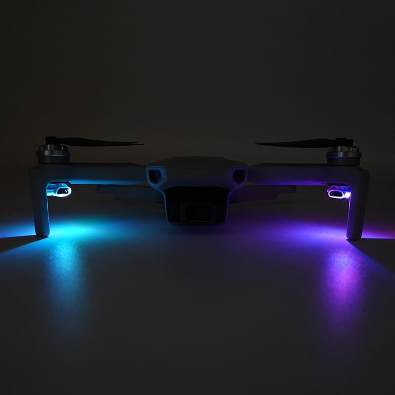 Colorful flash LED Light kit set for DJI Mavic Air 2 with battery