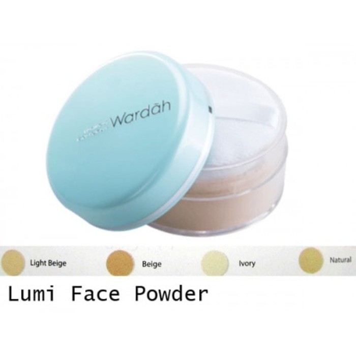 Original Bedak Tabur Wardah Everyday Luminous Face Powder Pakai Tempat