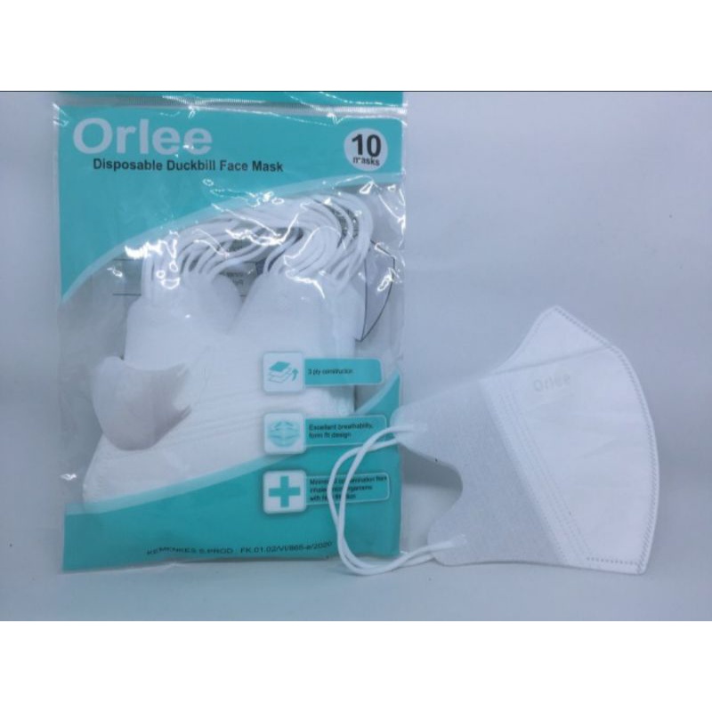Masker model sensi duckbill Orlee