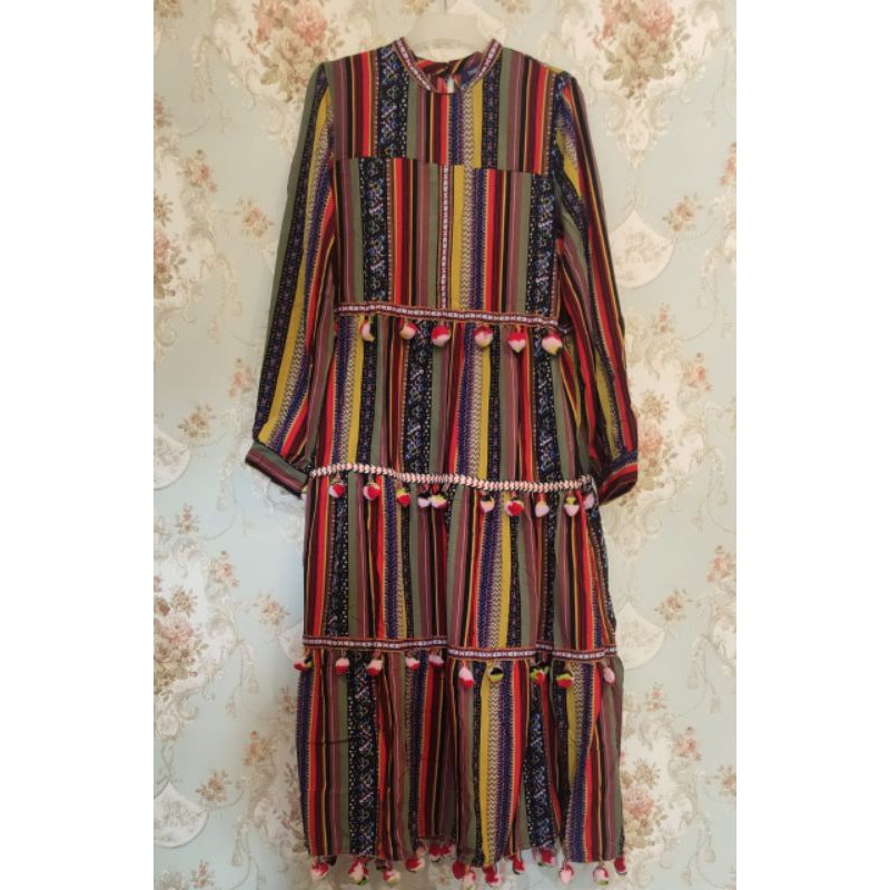 Bohemian Dress ZARA AVA CHARMING Premium