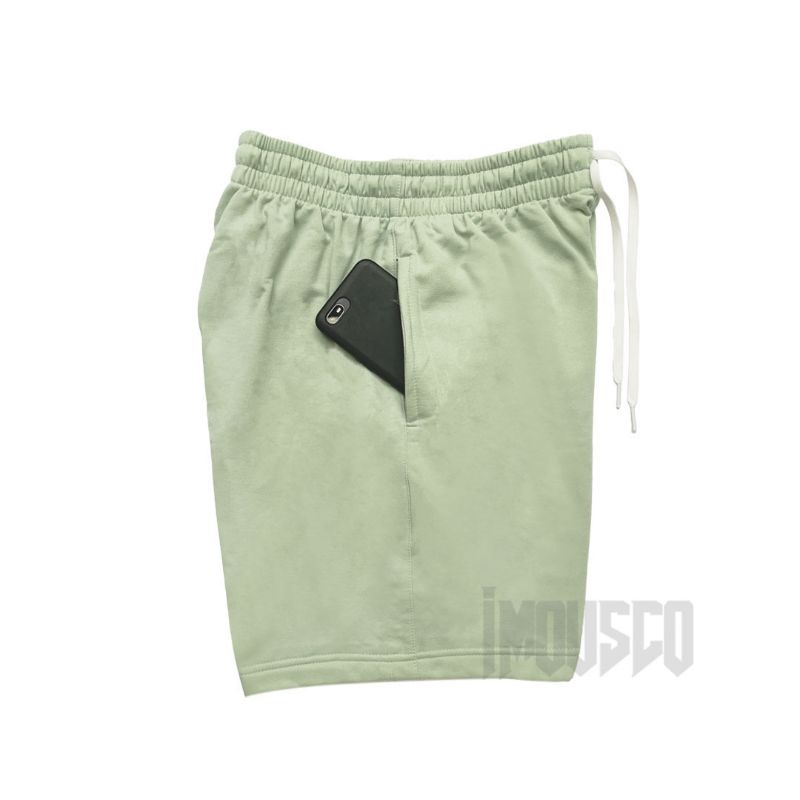 Imous.co Boxer Celana Pendek Boardshort Hijau Mint  All Size