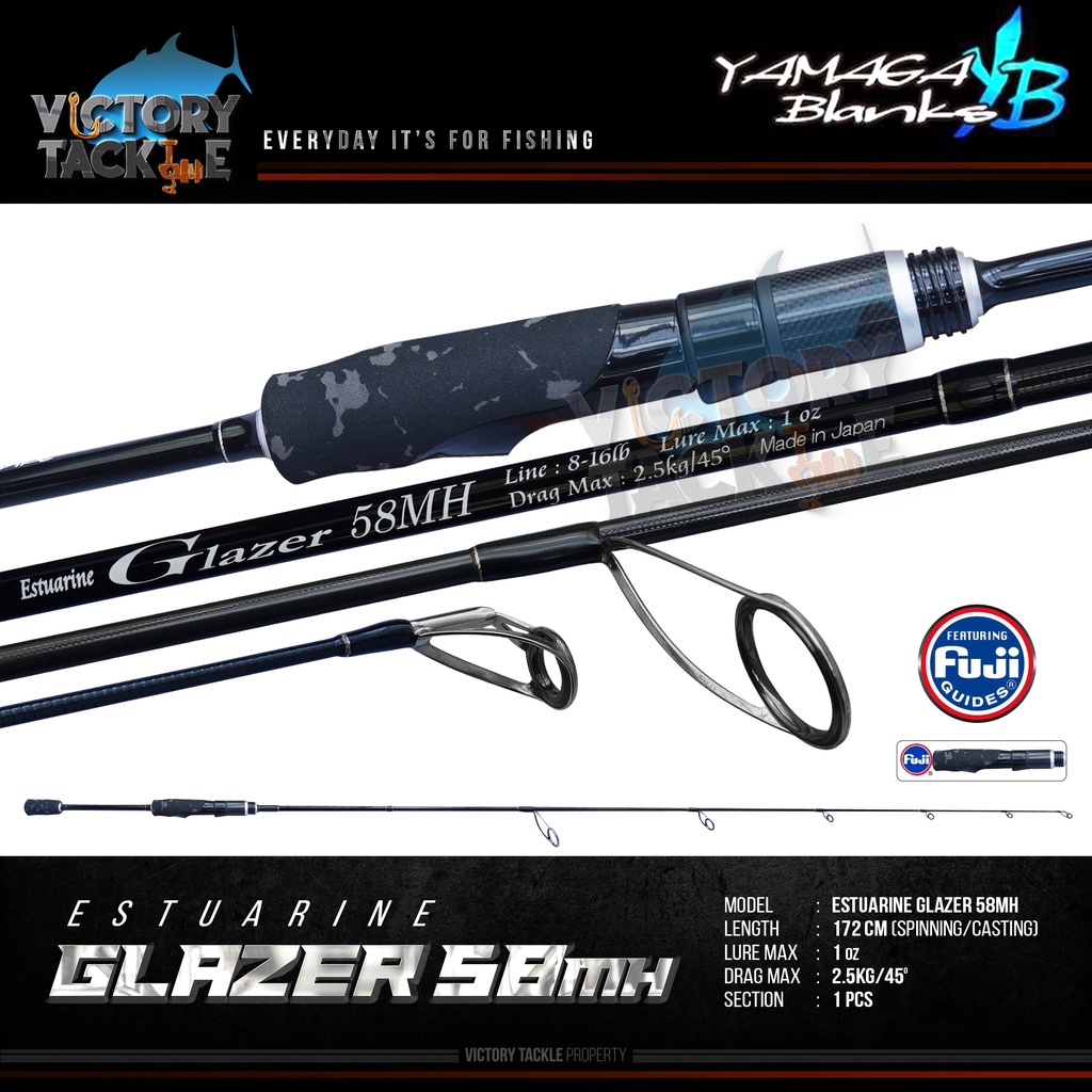 JORAN PANCING | YAMAGA BLANKS ESTUARINE GLAZER 58 MH PREDATOR HUNTING