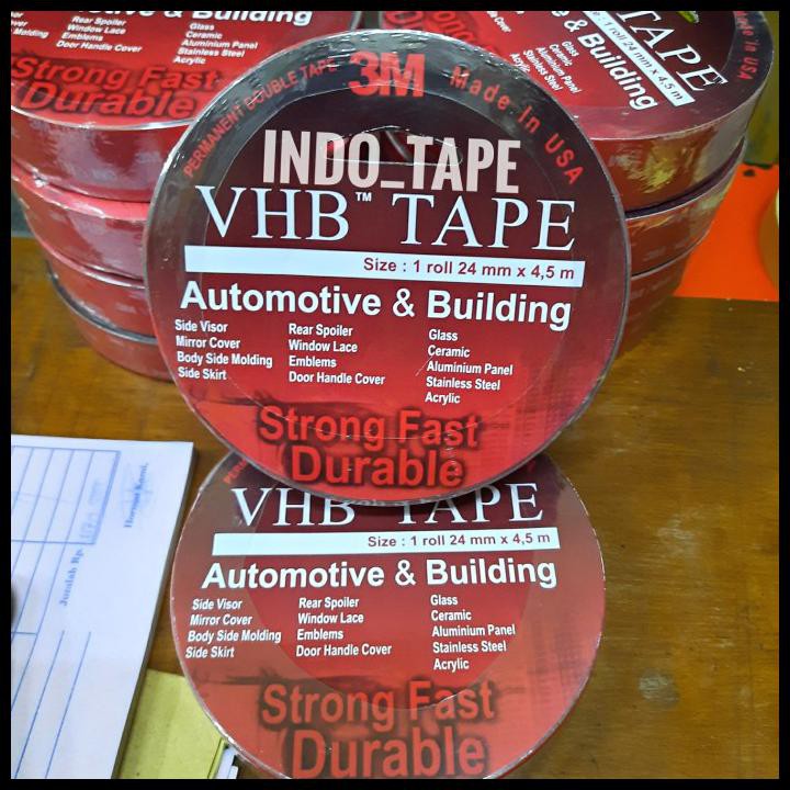 

Vrindavanolshope | 3M Vhb Double Tape 24Mm X 4.5M Ori