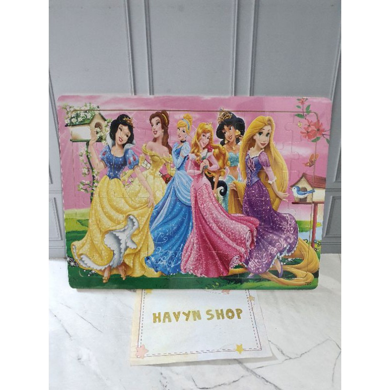 PUZZLE KAYU/PUZZLE KNOB KAYU-PRINCESS
