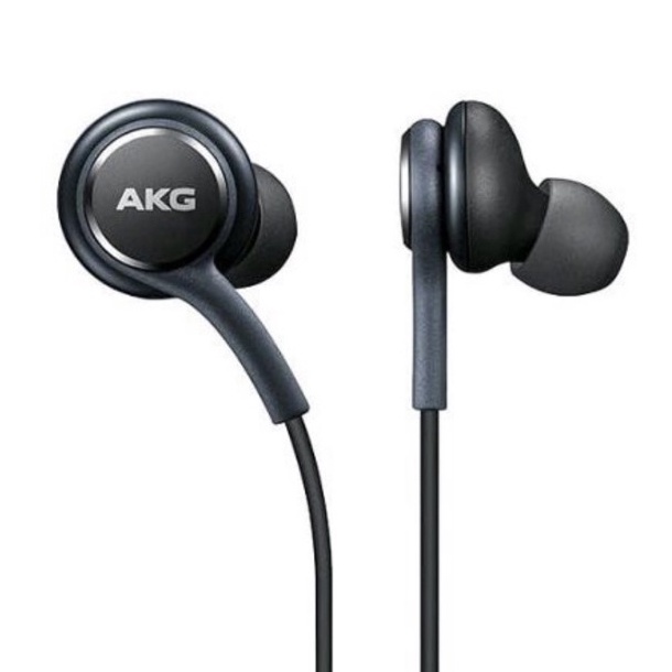 Earphone AKG stereo bass music telfon headset mic