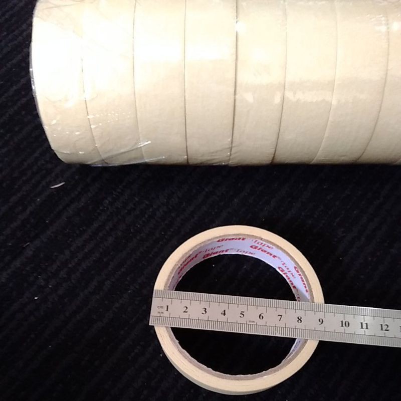 

lakban KERTAS masking tape 1" 24 mm