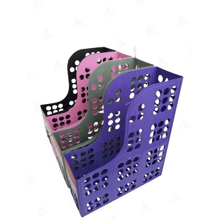 

File-Box- Box File Plastik Folder Dokumen Sys Box File Keranjang - Merah -Box-File.