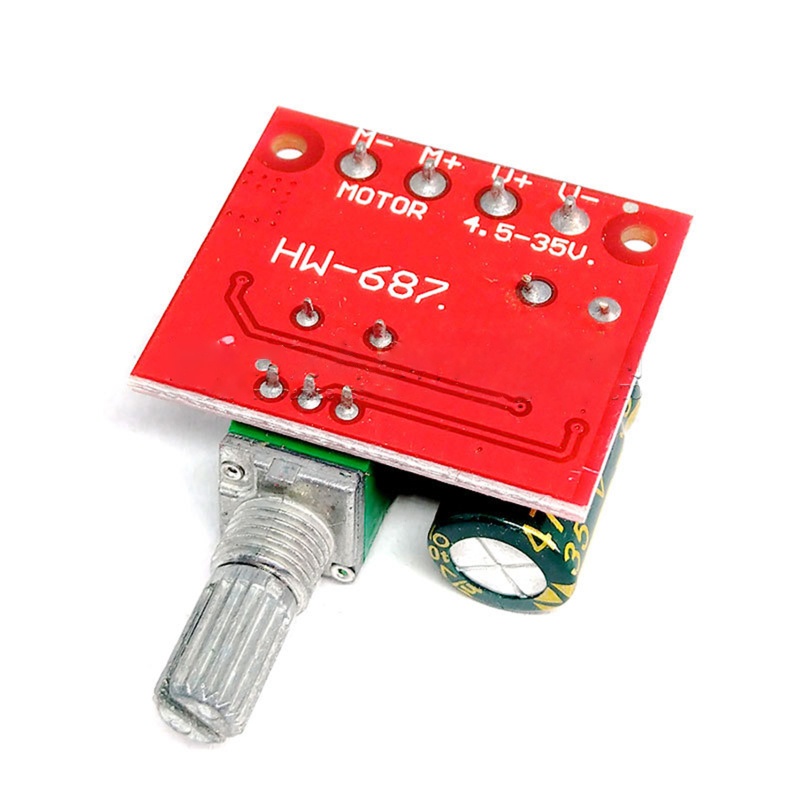 btsg 5A 90W PWM 12V for DC Motor Speed Controller Module DC-DC 4.5V-35V Adjustable Speed Regulator Control Governor Swit