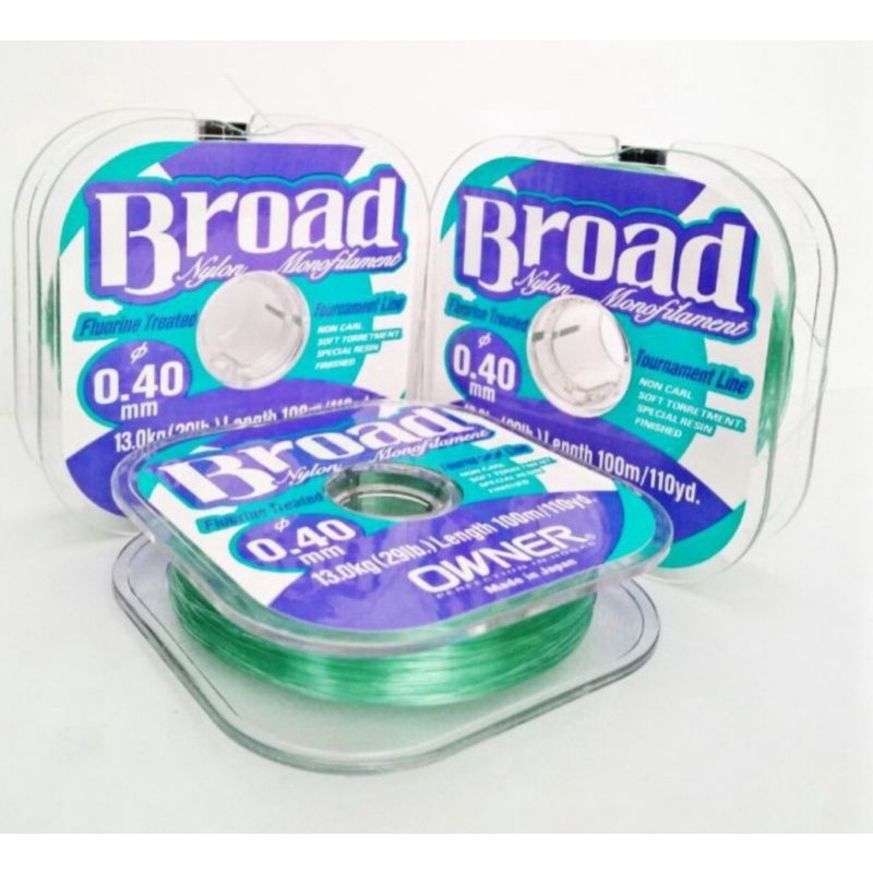 Senar Owner Broad Big Size 0.37 dan 0.40