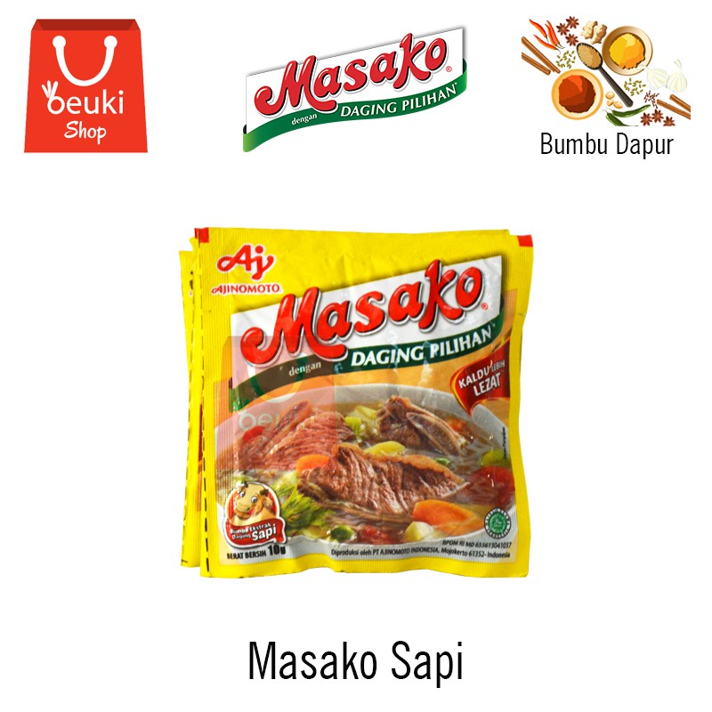 

Ajinomoto Bumbu Penyedap Rasa Dengan Daging Sapi Pilihan - 12pcs x 10gr