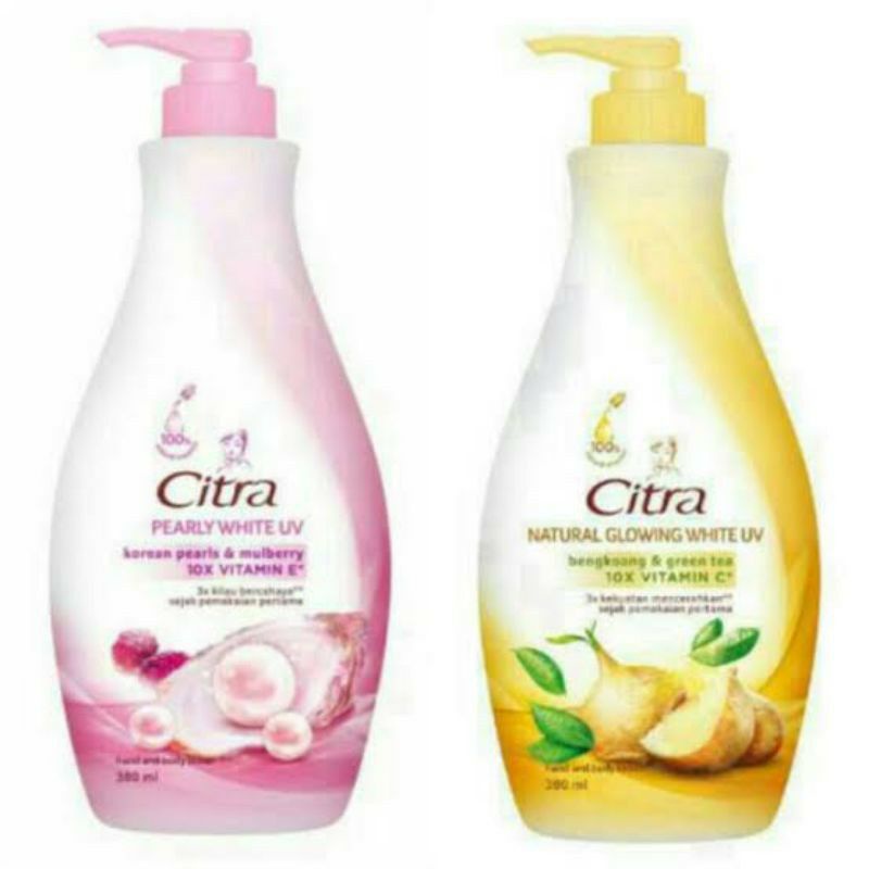 CITRA HAND BODY LOTION PUMP 380 ML~ORIGINAL 100%